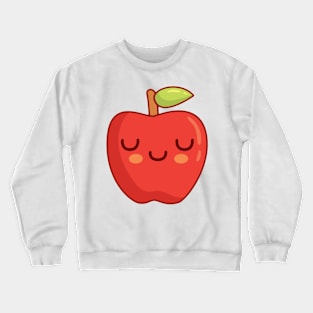 Kawaii Apple Crewneck Sweatshirt